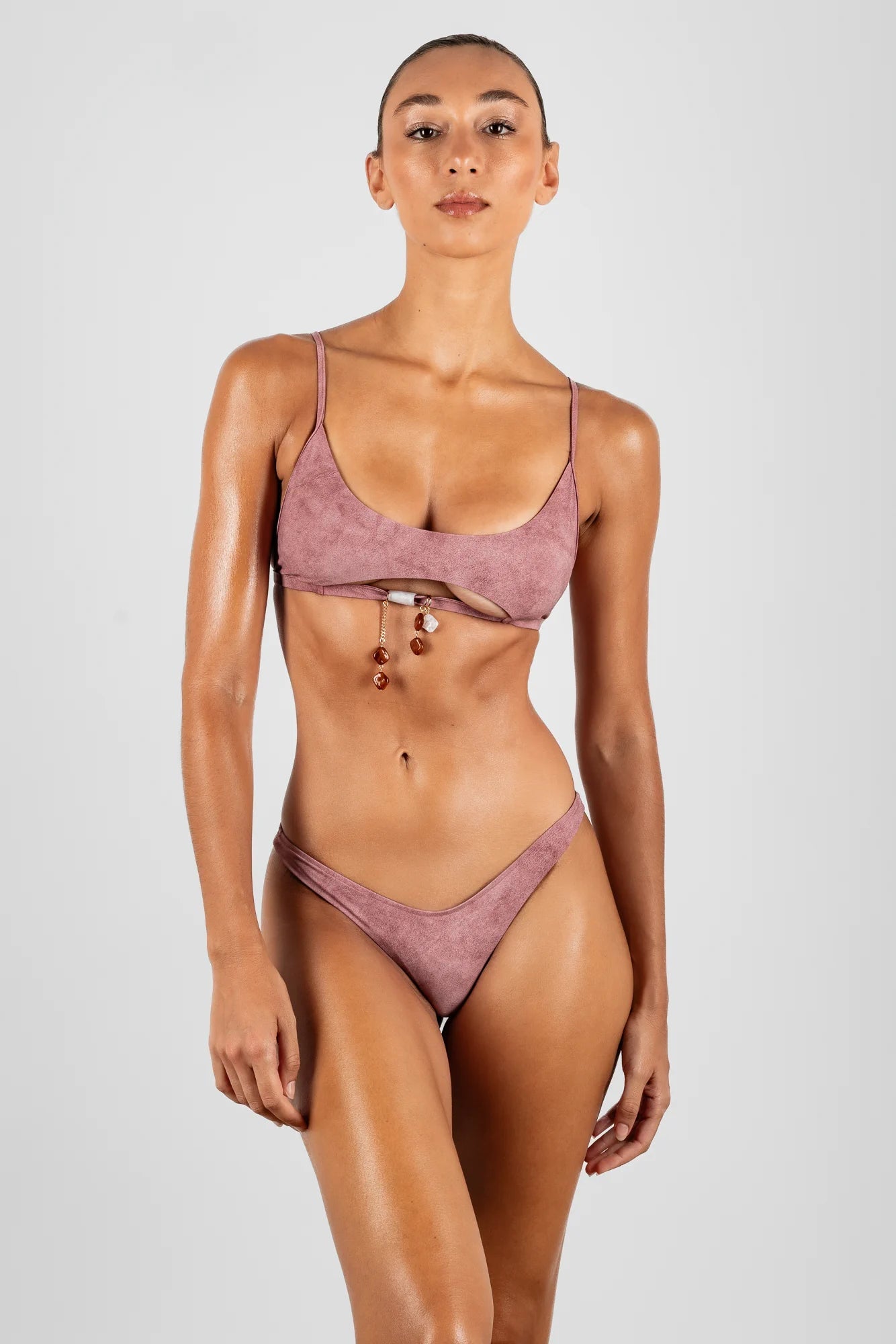 Cembro Tanga Rose Daim - Taille S