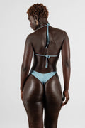 Alma Bandeau Bleu Daim - Taille L